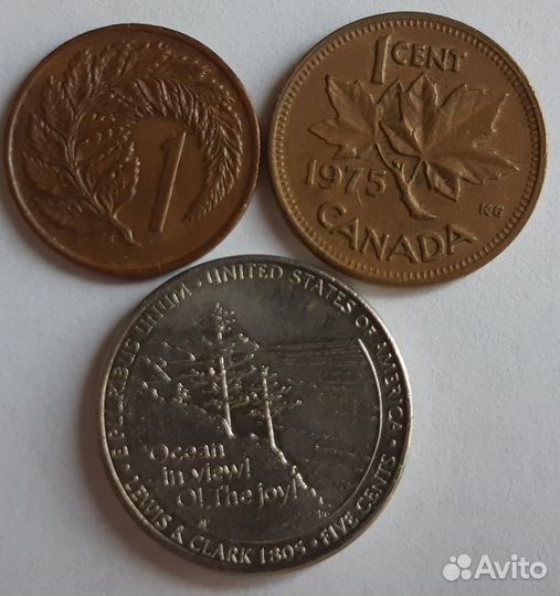 Монеты с изображением растений