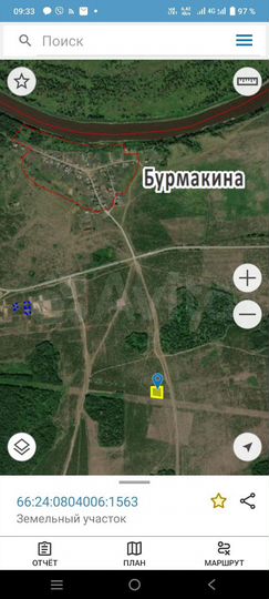 Участок 50 сот. (СНТ, ДНП)