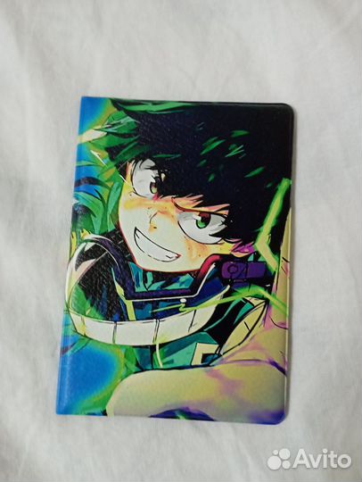 Обложка на паспорт моя геройская академия