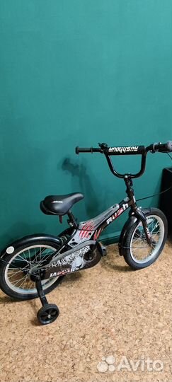 Велосипед детский 16 jaguar rush, 4-6 лет