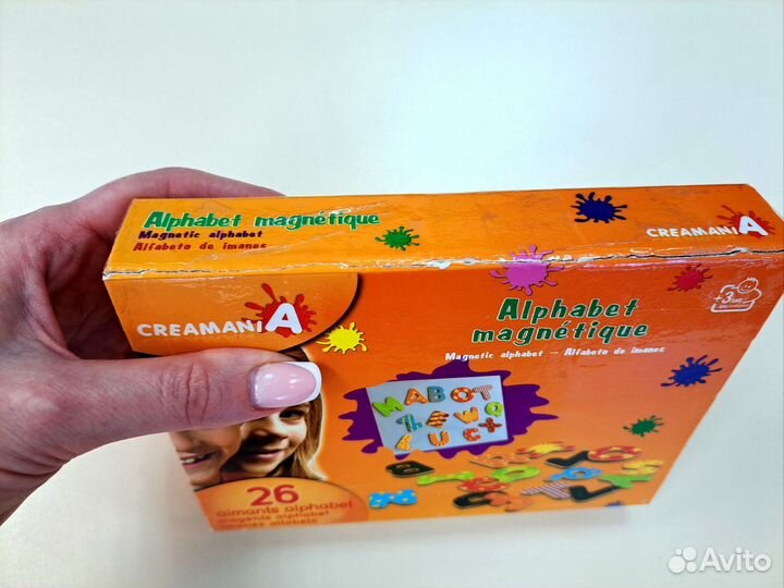 Магнитный английский алфавит