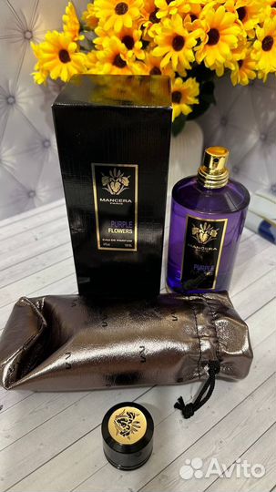 Mancera purple flowers 120мл открытые