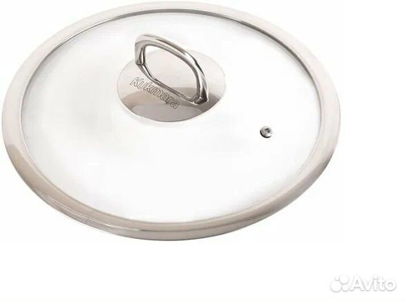 Сковорода из нерж стали 26 см ст крышка, 