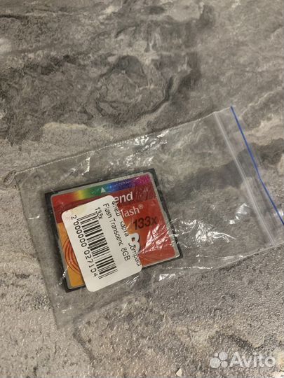 Карта памяти Transcend 8GB для фотоаппарата