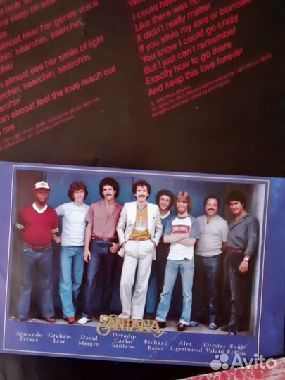 Винил Bon Jovi M.Jagger Santana