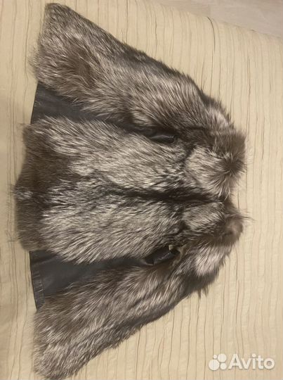 Жилет из чернобурки