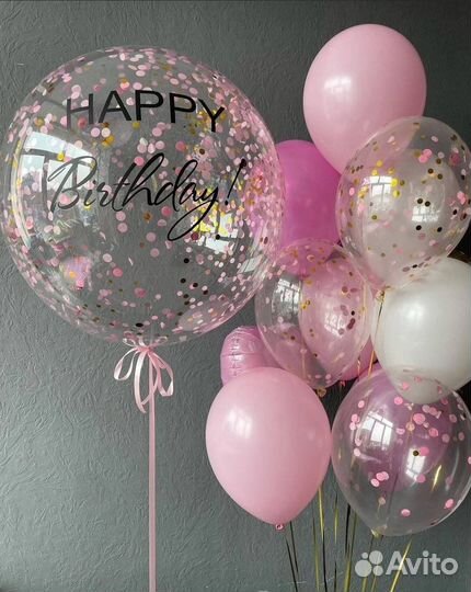 Воздушные гелиевые (гелевые) шары (шарики)