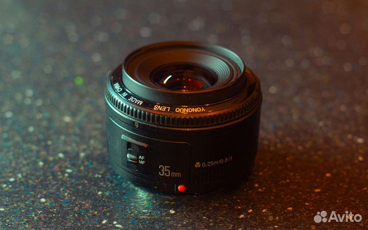 Объектив Yongnuo 35mm f2 canon