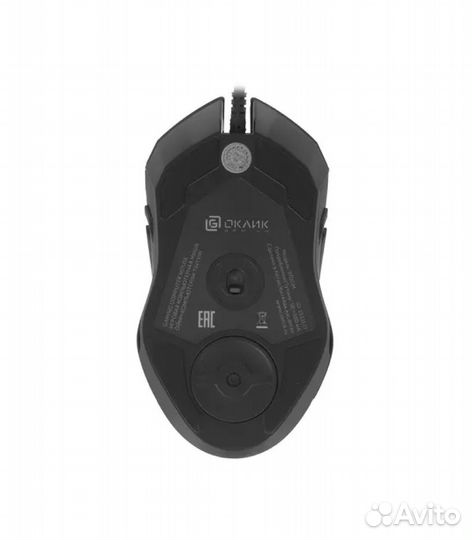 Мышь проводная Оклик gmng 970GM черный