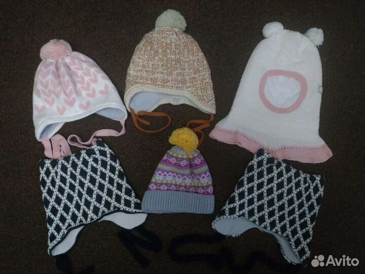 Новые шапки для девочек
