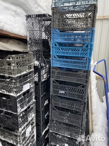 Пластиковые ящики для хранения бу