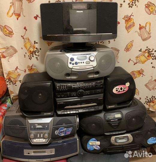 Магнитолы муз. центры колонки на запчасти