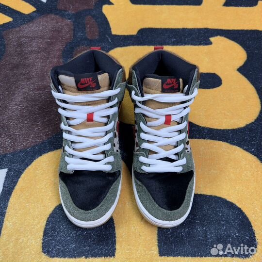 Nike dunk SB high dog walker Данки