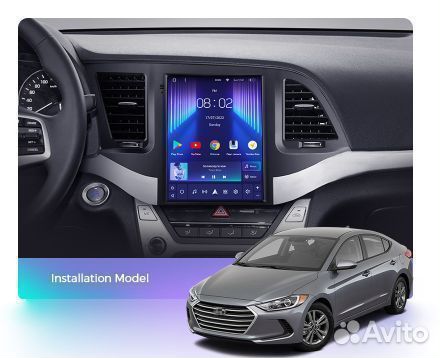 Магнитола Hyundai Elantra 6 2015-2019 tesla 3/32Гб