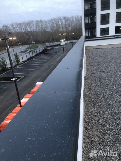 Монтаж кровли, фасада и доборных элементов