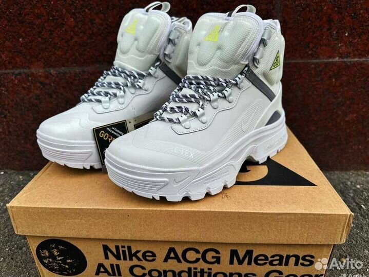 Ботинки Nike ACG Air Zoom Gaiadome Gore Tex White