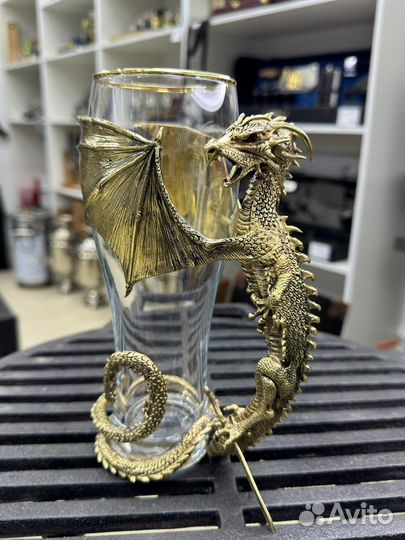 Бронзовый подарочный Пивной бокал