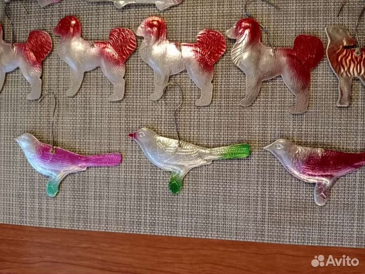 Елочные игрушки ссср, картонаж