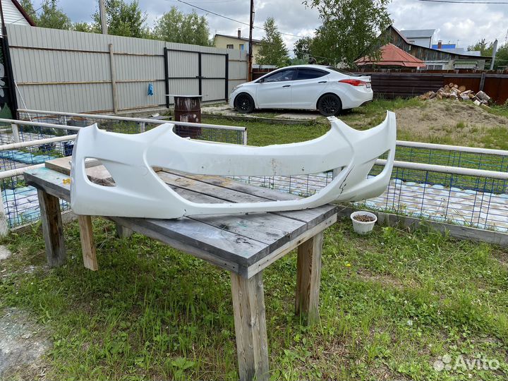 Бампер hyundai avante