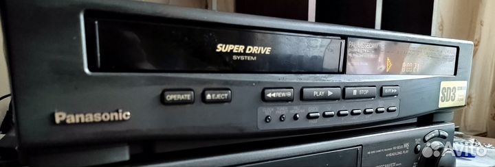 Видеомагнитофон panasonic SD3