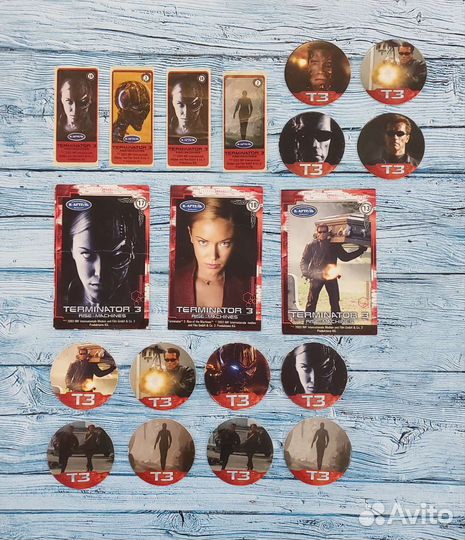 Наклейки и Карточки Терминатор 3 К-Артель