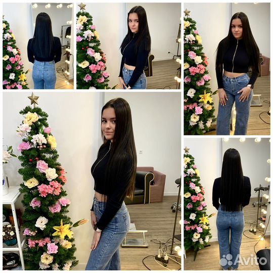 Модель на наращивание волос