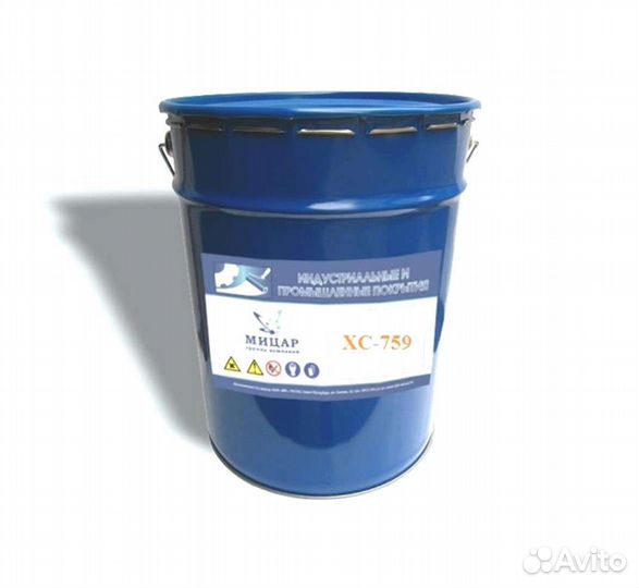 Химстойка краска для металла хс 759 20+0,4кг