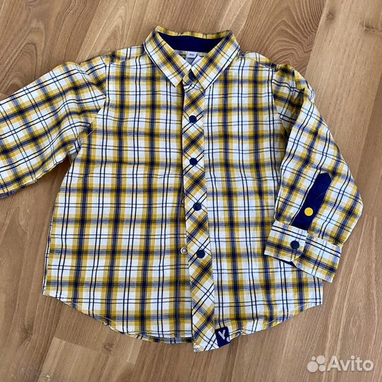 Рубашка для мальчика 80 см. Play Today