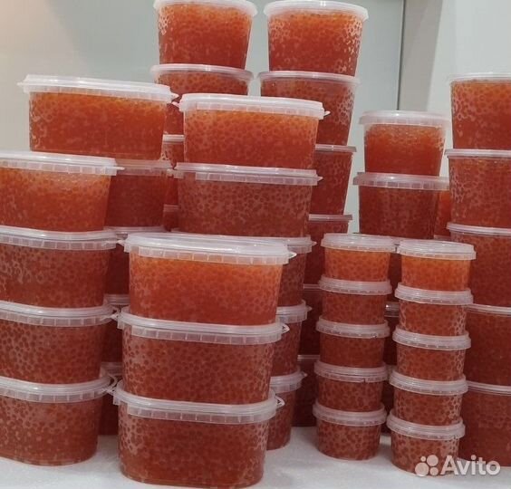 Красная икра Кижуча