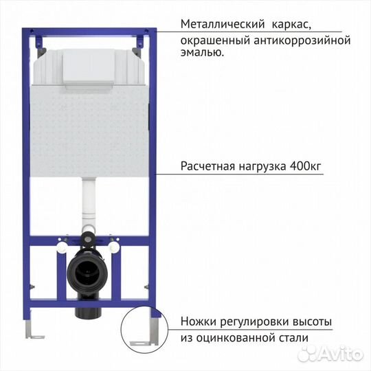 Инсталляция Berges Wasserhaus Novum 525 040000 дл