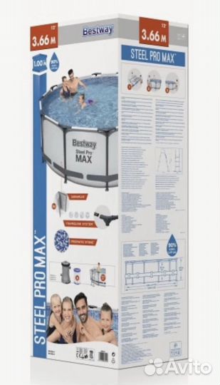 Каркасный бассейн новый