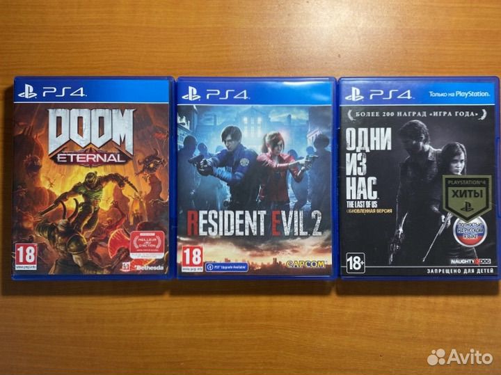 Игры для приставок ps4