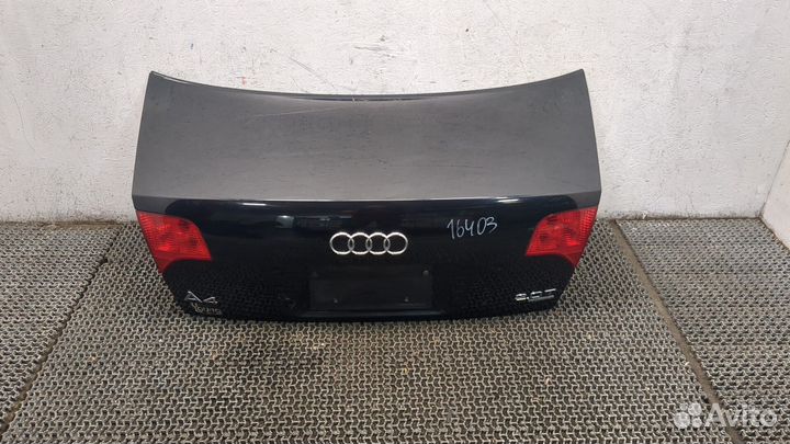 Подсветка номера Audi A4 (B7), 2007