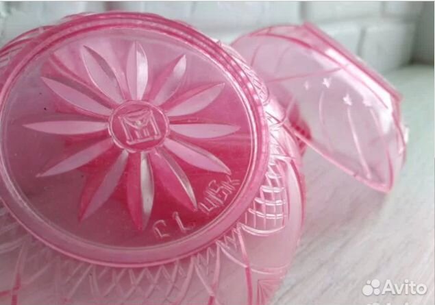 Солонки СССР Набор пластиковых чашечек