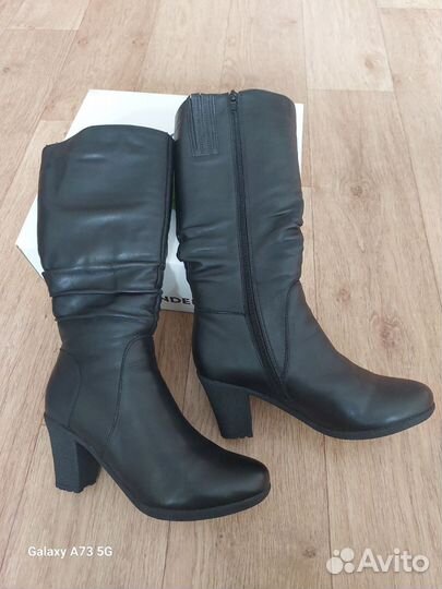 Сапоги женские зимние натуральная кожа