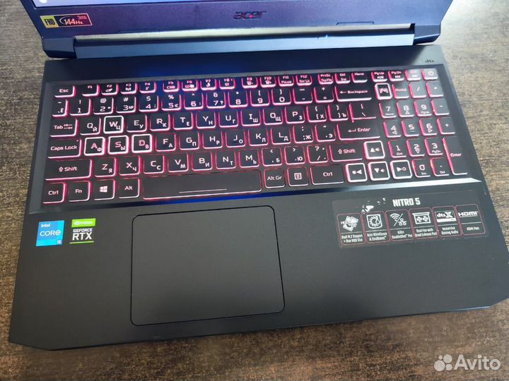 Игровой ноутбук Acer Nitro 5 i5-11400H/16gb/3050ti