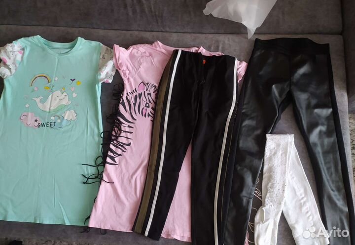 Пакет вещей для девочки 128-152