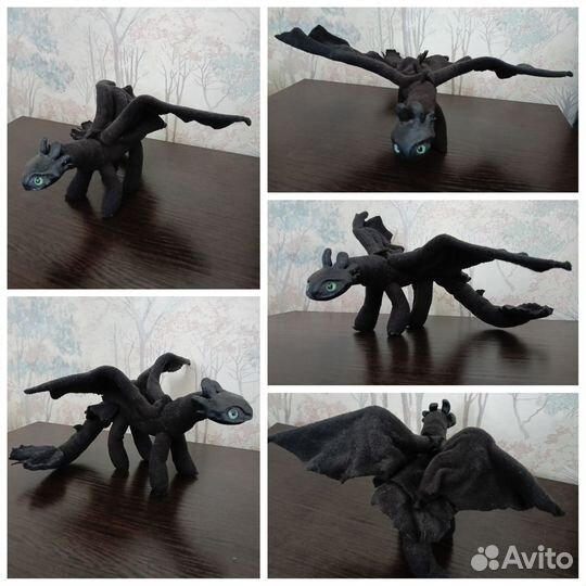 Игрушка дракон беззубик