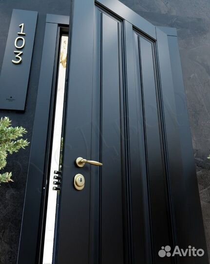 Металлическая входная дверь с шумоизоляцией