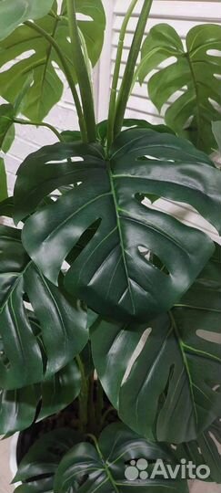 Монстера, цветок искусственный