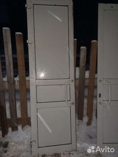 Двери металлические двойные