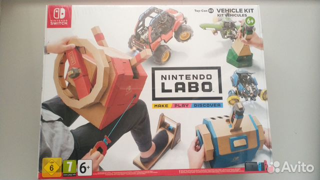 Nintendo Switch Labo Toy-Con 03 Vehicle Kit (новый