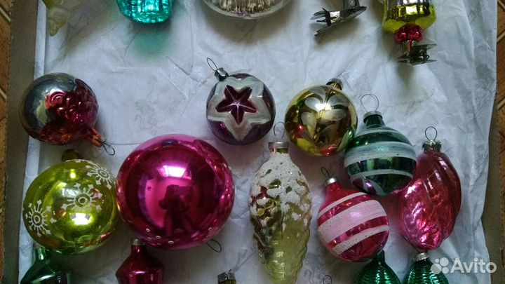 Елочные игрушки СССР