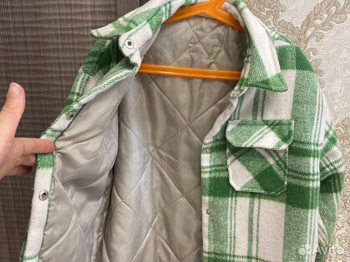 Рубашка утепленная для девочки. Рост 128