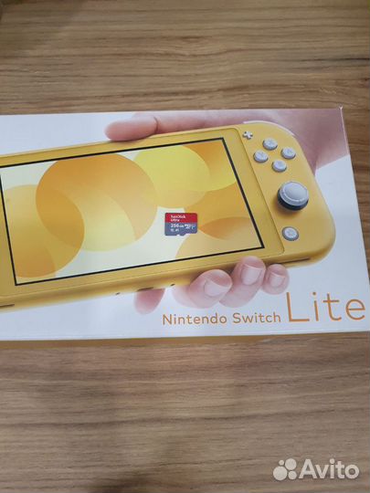 Nintendo switch lite прошитая 256gb