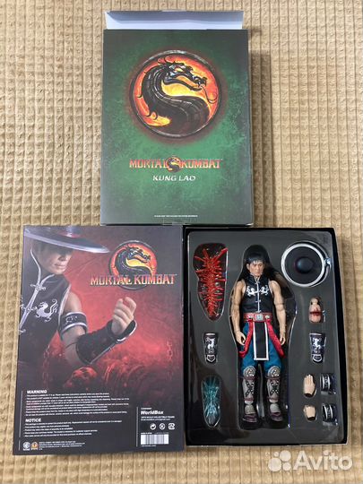 Kung Lao фигурка новая мортал комбат