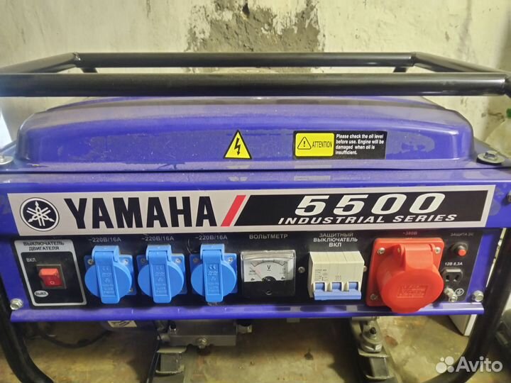 Генератор бензиновый yamaha ef5500efw