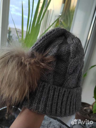 Комплект шапка и снуд