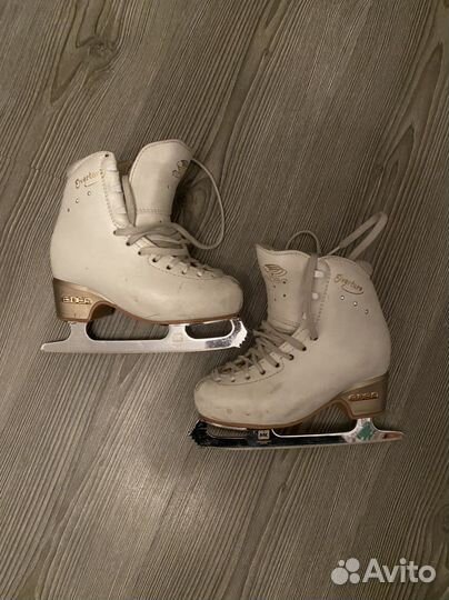 Коньки Edea Overture 195 с лезвиями MK Galaxy