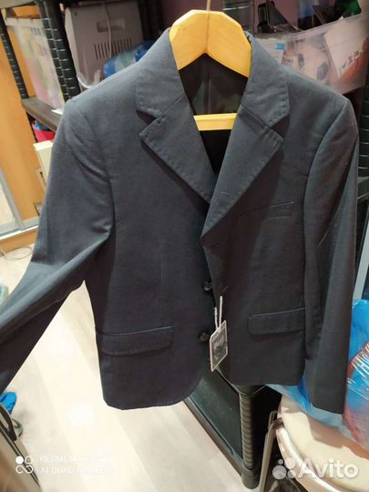 Пиджак школьный новый, р.140